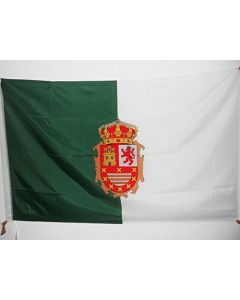 DRAPEAU FUERTEVENTURA 150x90cm - DRAPEAU DE FUERTEVENTURA - ILES CANARIES 90 x 150 cm Fourreau pour hampe