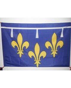 DRAPEAU PROVINCE ORLÍ?ANAIS 150x90cm - DRAPEAU ORLÍ?ANS - FRANCE 90 x 150 cm Fourreau pour hampe