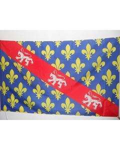 DRAPEAU COMTÍ? DE LA MARCHE 150x90cm - DRAPEAU PROVINCE FRANCE - CREUSE 90 x 150 cm Fourreau pour hampe