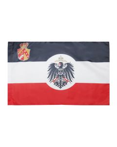 DRAPEAU ALSACE-LORRAINE 1871-1919 150x90cm - DRAPEAU DU REICHSLAND ELSASS-LOTHRINGEN 90 x 150 cm Fourreau pour hampe