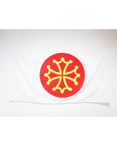 DRAPEAU HÍ?RAULT 150x90cm - DRAPEAU DÍ?PARTEMENT FRANÍ?AIS - LANGUEDOC-ROUSSILLON 90 x 150 cm Fourreau pour hampe