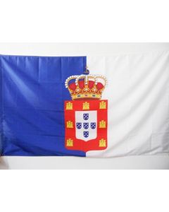 DRAPEAU ROYAUME DE PORTUGAL 1139-1910 150x90cm - DRAPEAU ROYAL PORTUGAIS 90 x 150 cm Fourreau pour hampe