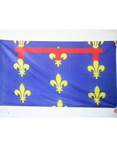 DRAPEAU ROYAUME DE NAPLES 1282-1816 150x90cm - DRAPEAU REGNO DI NAPOLI - ITALIE 90 x 150 cm Fourreau pour hampe