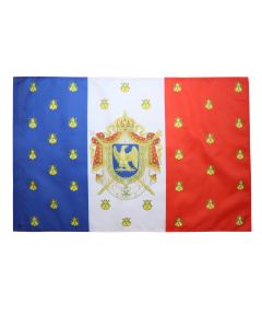DRAPEAU ETENDARD DE NAPOLÍ?ON III 150x90cm - DRAPEAU SECOND EMPIRE FRANCE 90 x 150 cm Fourreau pour hampe