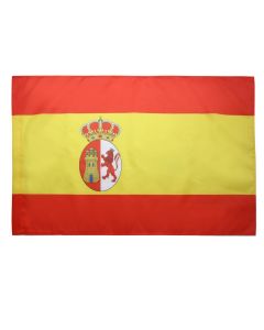 DRAPEAU ESPAGNE RESTAURATION BOURBONIENNE 1785-1931 150x90cm - DRAPEAU ESPAGNOL ANCIEN 90 x 150 cm Fourreau pour hampe