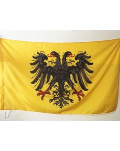 DRAPEAU SAINT-EMPIRE ROMAIN GERMANIQUE 962-1806 150x90cm - DRAPEAU NATION TEUTONIQUE 90 x 150 cm Fourreau pour hampe