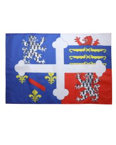 DRAPEAU AIN 150x90cm - DRAPEAU DÍ?PARTEMENT DE L\'AIN 90 x 150 cm Fourreau pour hampe