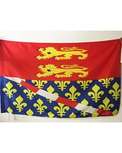 DRAPEAU EURE 150x90cm - DRAPEAU DÍ?PARTEMENT EUROIS 90 x 150 cm Fourreau pour hampe
