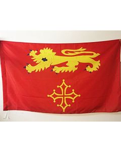 DRAPEAU TARN-ET-GARONNE 150x90cm - DRAPEAU DÍ?PARTEMENT TARN-ET-GARONNAIS 90 x 150 cm Fourreau pour hampe