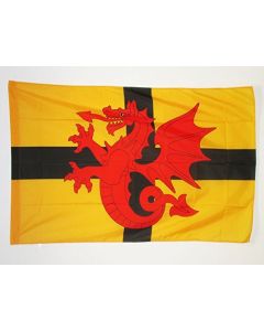 DRAPEAU BRETAGNE PAYS DU TRÍ?GOR 150x90cm - DRAPEAU BRO-DREGER 90 x 150 cm Fourreau pour hampe