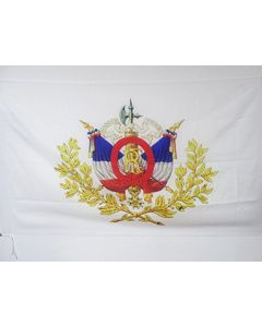 DRAPEAU ARMOIRIES FRANCE 3Í?ME RÍ?PUBLIQUE 150x90cm - DRAPEAU FRANÍ?AIS EMBLÍ?ME 1898 90 x 150 cm Fourreau pour hampe