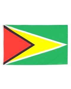 DRAPEAU GUYANA 150x90cm - DRAPEAU GUYANIEN 90 x 150 cm - DRAPEAUX