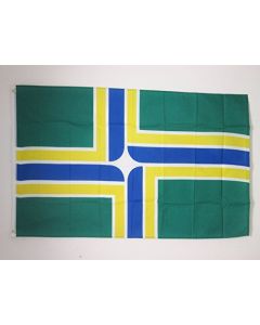 DRAPEAU PORTLAND CITY 150x90cm - DRAPEAU OREGON - USA 90 x 150 cm - DRAPEAUX