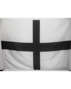 DRAPEAU BRETAGNE KROAZ DU 150x90cm - DRAPEAU BRETON - CROIX BRETONNE 90 x 150 cm Fourreau pour hampe