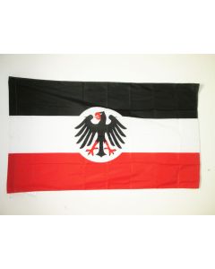 DRAPEAU TROISIÍ?ME REICH 1933-1935 90x60cm - DRAPEAU ALLEMAGNE ANCIEN 60 x 90 cm Fourreau pour hampe