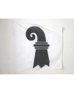 DRAPEAU CANTON DE BÍ?LE-VILLE 90x90cm - DRAPEAU BASEL-STADT - BS SUISSE 90 x 90 cm Fourreau pour hampe