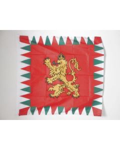 DRAPEAU ETENDARD ROYAL DE BULGARIE 1908-1940 90x90cm - DRAPEAU TSAR BULGARE 90 x 90 cm Fourreau pour hampe