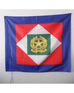 DRAPEAU PRÍ?SIDENT DE LA RÍ?PUBLIQUE ITALIENNE 90x90cm - DRAPEAU PRÍ?SIDENTIEL D\'ITALIE 90 x 90 cm Fourreau pour hampe