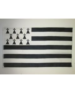 DRAPEAU BRETAGNE 150x90cm - DRAPEAU BRETON - FRANCE 90 x 150 cm Spécial Supporter
