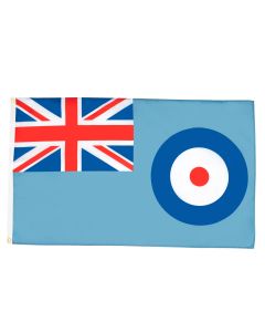DRAPEAU ROYAL AIR FORCE BRITANNIQUE 150x90cm - DRAPEAU RAF ENSIGN - FORCE AÉRIENNE ROYALE BRITANNIQUE 90 x 150 cm - DRAPEAUX
