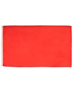 DRAPEAU UNICOLORE ROUGE 150x90cm - DRAPEAU DE COULEUR ROUGE 90 x 150 cm - DRAPEAUX