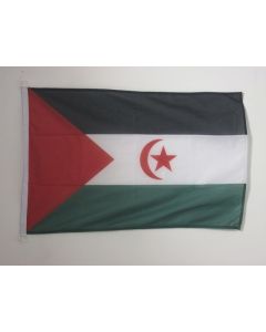 DRAPEAU SAHARA OCCIDENTAL 90x60cm - DRAPEAU SAHRAOUI 60 x 90 cm Spécial Extérieur - DRAPEAUX