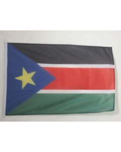 PAVILLON NAUTIQUE SOUDAN DU SUD 45x30cm - DRAPEAU DE BATEAU SUD SOUDANAIS 30 x 45 cm
