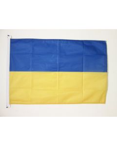 DRAPEAU UKRAINE 150x90cm - DRAPEAU UKRAINIEN 90 x 150 cm Spécial Extérieur - DRAPEAUX
