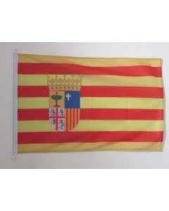 PAVILLON NAUTIQUE ARAGON 45x30cm - DRAPEAU DE BATEAU ARAGONAIS - ARAGON - ESPAGNE 30 x 45 cm