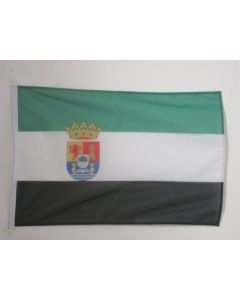 PAVILLON NAUTIQUE ESTRÍ?MADURE 45x30cm - DRAPEAU DE BATEAU DE EXTREMADURA - ESPAGNE 30 x 45 cm
