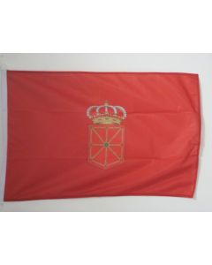 DRAPEAU NAVARRE 90x60cm - DRAPEAU DE NAVARRA - ESPAGNE 60 x 90 cm Spécial Extérieur - DRAPEAUX