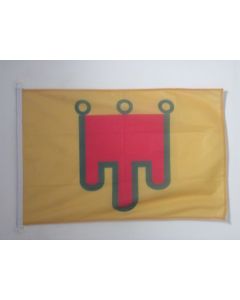 PAVILLON NAUTIQUE AUVERGNE 45x30cm - DRAPEAU DE BATEAU AUVERGNAT - COMTÍ? D\'AUVERGNE 30 x 45 cm