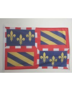 DRAPEAU BOURGOGNE 90x60cm - DRAPEAU BOURGUIGNON - FRANCE 60 x 90 cm Spécial Extérieur - DRAPEAUX