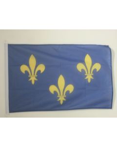 DRAPEAU ILE-DE-FRANCE 90x60cm - DRAPEAU FRANCILIEN - PROVINCE 60 x 90 cm Spécial Extérieur - DRAPEAUX