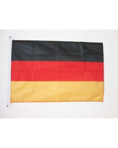DRAPEAU ALLEMAGNE 150x90cm oeillets - DRAPEAU ALLEMAND 90 x 150 cm Spécial Extérieur - DRAPEAUX