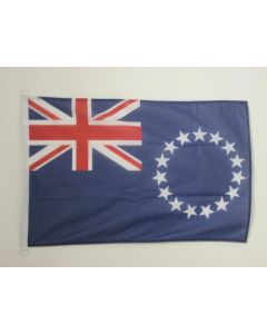 DRAPEAU ILES COOK 90x60cm - DRAPEAU DES ILES COOK 60 x 90 cm Spécial Extérieur - DRAPEAUX