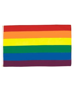 DRAPEAU ARC-EN-CIEL 250x150cm - GRAND DRAPEAU GAY - RAINBOW FLAG 150 x 250 cm