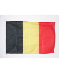DRAPEAU BELGIQUE 90x60cm - DRAPEAU BELGE 60 x 90 cm Spécial Extérieur - DRAPEAUX