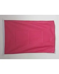 DRAPEAU UNICOLORE CERISE 90x60cm - DRAPEAU DE COULEUR ROUGE CERISE 60 x 90 cm Spécial Extérieur - DRAPEAUX