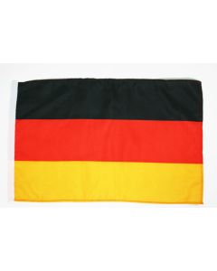DRAPEAU ALLEMAGNE 45x30cm - DRAPEAU ALLEMAND 30 x 45 cm avec fourreau