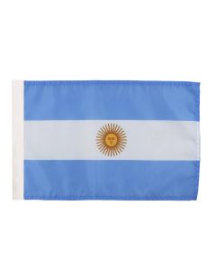 DRAPEAU ARGENTINE 45x30cm - DRAPEAU ARGENTIN 30 x 45 cm avec fourreau