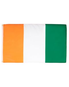 DRAPEAU CÔTE D\'IVOIRE 150x90cm - DRAPEAU IVOIRIEN 90 x 150 cm