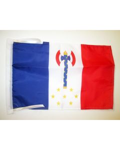 DRAPEAU FRANCE RÉGIME DE VICHY 45x30cm - PAVILLON FRANÇAIS MARÉCHAL PÉTAIN 30 x 45 cm haute qualité