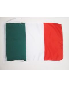 DRAPEAU ITALIE 45x30cm - PAVILLON ITALIEN 30 x 45 cm haute qualité