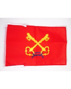 DRAPEAU COMTAT VENAISSIN 45x30cm - PAVILLON PROVINCE FRANCE - VAUCLUSE 30 x 45 cm haute qualité