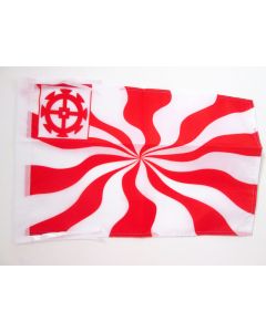 DRAPEAU RÉPUBLIQUE DE MULHOUSE 45x30cm - PAVILLON PROVINCE FRANCE - ALSACE 30 x 45 cm haute qualité