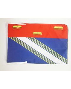 DRAPEAU ARDENNES 45x30cm - PAVILLON DÉPARTEMENT FRANÇAIS - CHAMPAGNE-ARDENNE 30 x 45 cm haute qualité