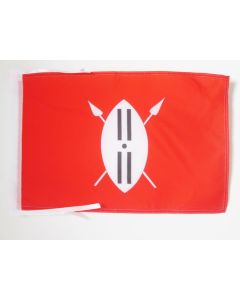 DRAPEAU GUERRIERS MAASAÏ 45x30cm - PAVILLON KENYA - TANZANIE 30 x 45 cm haute qualité