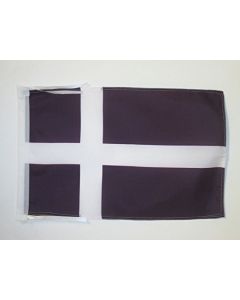 DRAPEAU PROTESTANTISME 45x30cm - PAVILLON PROTESTANT - RELIGION PROTESTANTE 30 x 45 cm haute qualité