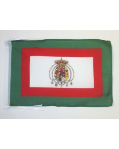 DRAPEAU ROYAUME DES DEUX-SICILES 1848?1860 45x30cm - PAVILLON ITALIEN ANCIEN - ITALIE 30 x 45 cm haute qualité